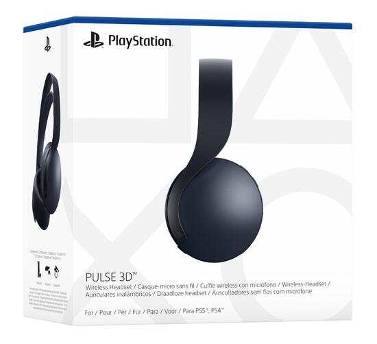 Cuffie Sony Wireless Pulse 3D PS4/PS5 Midnight Black Usato2 Cuffie Sony Wireless Pulse 3D PS4/PS5 Midnight Black Usato2
